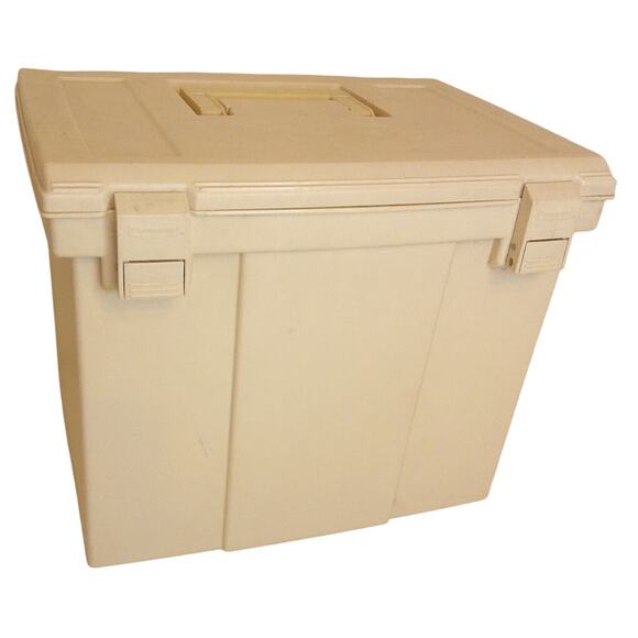 Vintage Rubbermaid Large File Box Keeper With Handle READ - Picture 5 of 8